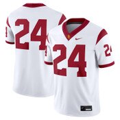 USC Trojans Men's Nike White #24 Road Football Jersey